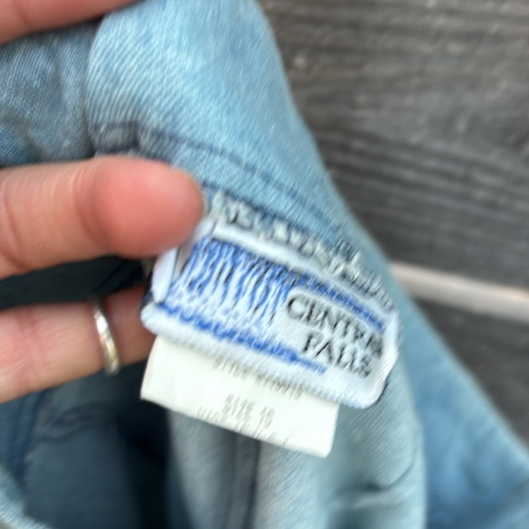 2000 Denim and Leather Skirt - Picture 3 of 4